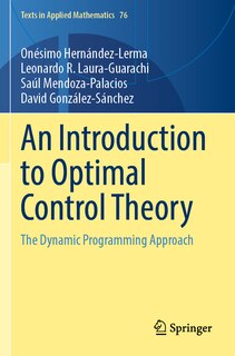 Front cover_An Introduction to Optimal Control Theory