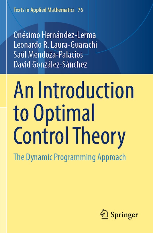 Front cover_An Introduction to Optimal Control Theory