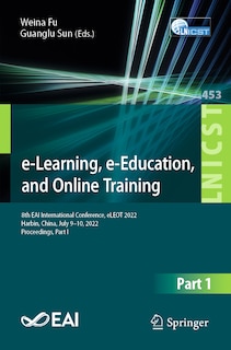 Front cover_e-Learning, e-Education, and Online Training