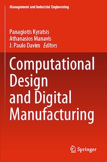 Couverture_Computational Design and Digital Manufacturing