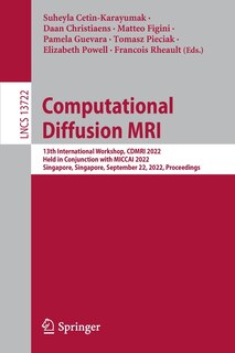 Couverture_Computational Diffusion MRI