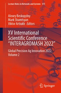 Couverture_Xv International Scientific Conference Interagromash 2022
