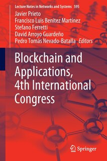 Front cover_Blockchain and Applications, 4th International Congress