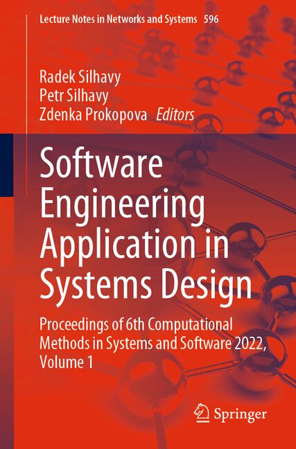 Front cover_Software Engineering Application in Systems Design