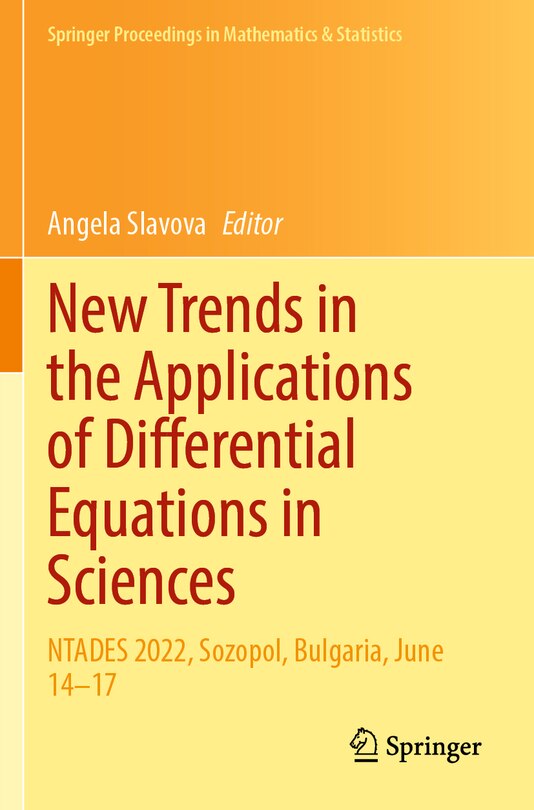 Couverture_New Trends in the Applications of Differential Equations in Sciences