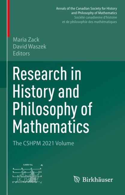 Couverture_Research in History and Philosophy of Mathematics