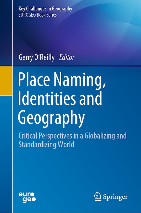 Front cover_Place Naming, Identities and Geography