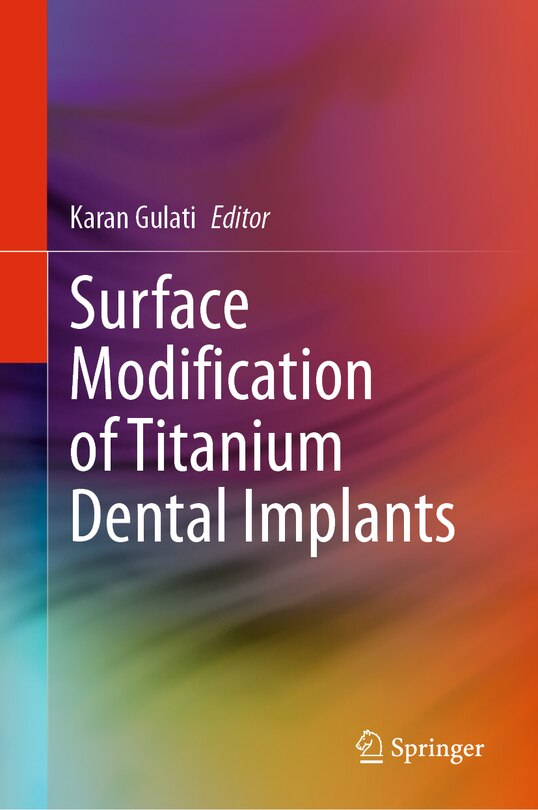Couverture_Surface Modification of Titanium Dental Implants