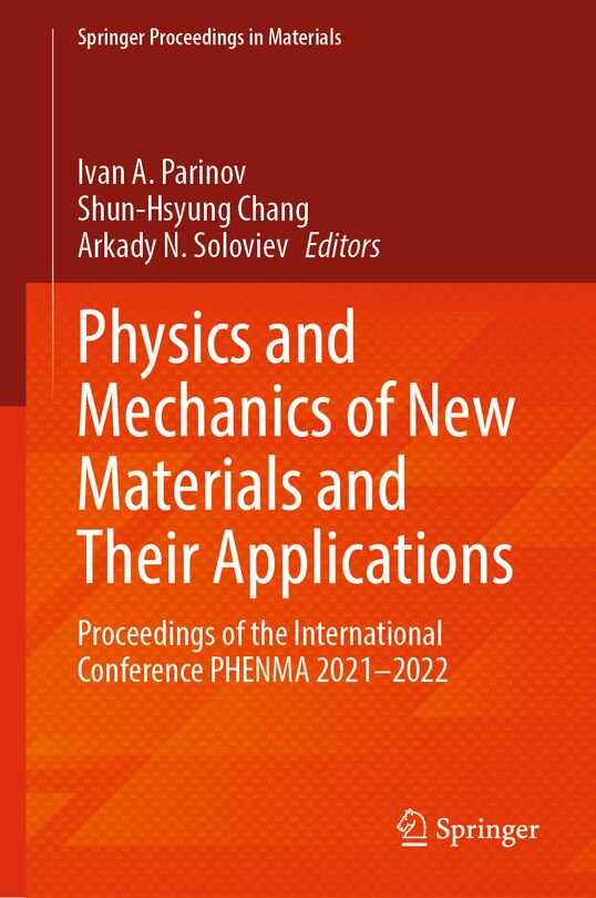 Couverture_Physics and Mechanics of New Materials and Their Applications