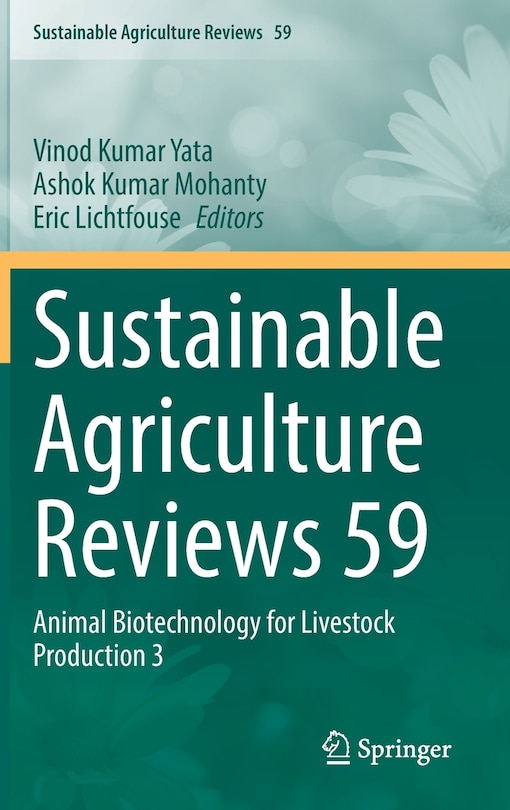 Front cover_Sustainable Agriculture Reviews 59