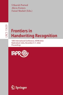 Couverture_Frontiers in Handwriting Recognition