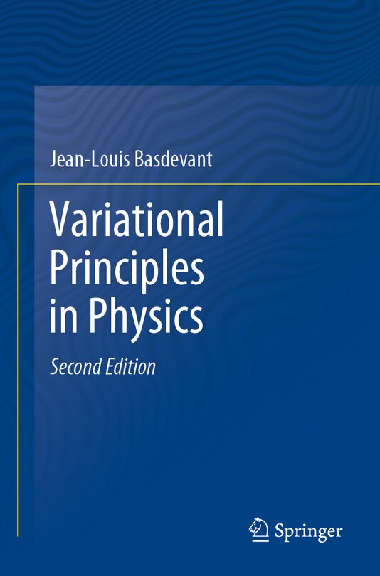 Front cover_Variational Principles in Physics