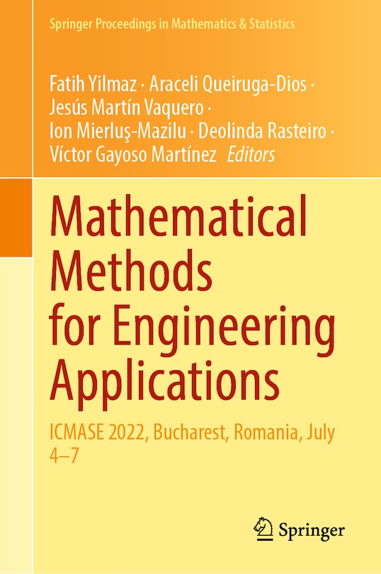 Couverture_Mathematical Methods for Engineering Applications