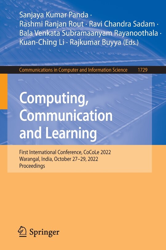 Front cover_Computing, Communication and Learning