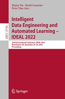 Front cover_Intelligent Data Engineering and Automated Learning - IDEAL 2022