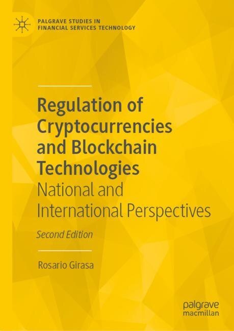 Front cover_Regulation of Cryptocurrencies and Blockchain Technologies