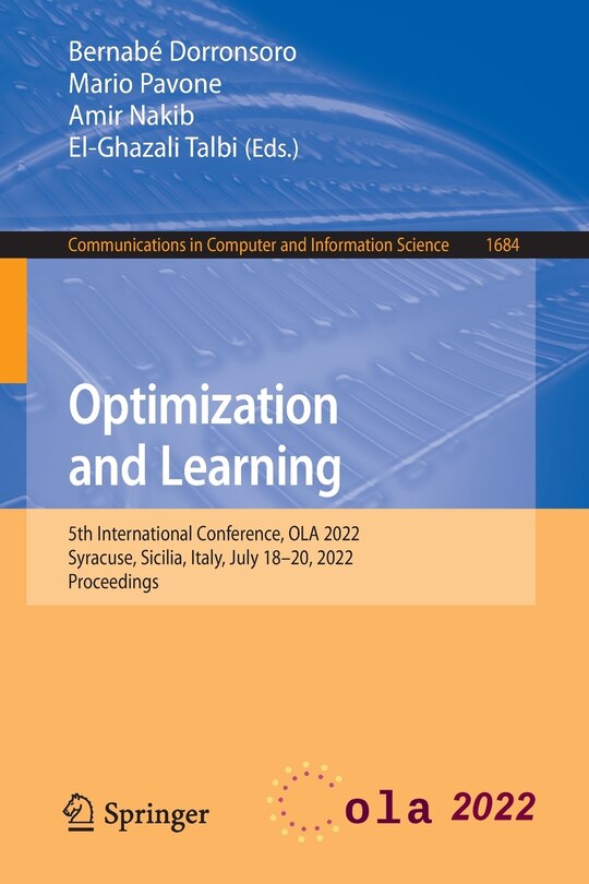 Front cover_Optimization and Learning