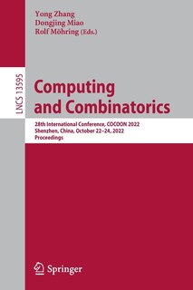 Couverture_Computing and Combinatorics