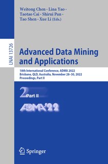 Couverture_Advanced Data Mining and Applications