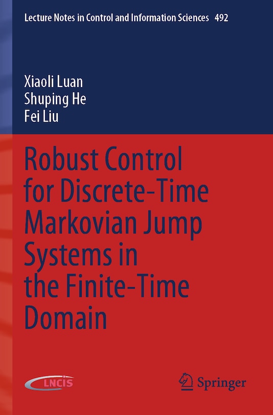 Couverture_Robust Control for Discrete-Time Markovian Jump Systems in the Finite-Time Domain