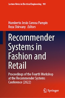 Front cover_Recommender Systems in Fashion and Retail