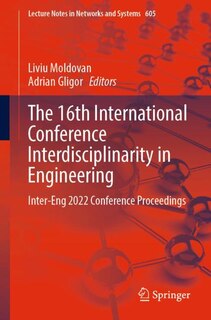 Front cover_The 16th International Conference Interdisciplinarity in Engineering