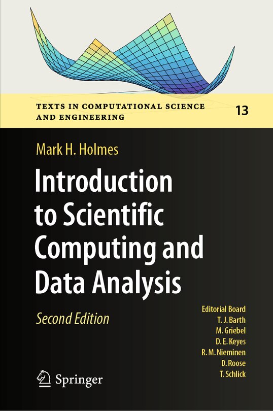 Front cover_Introduction to Scientific Computing and Data Analysis