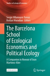 Front cover_The Barcelona School of Ecological Economics and Political Ecology