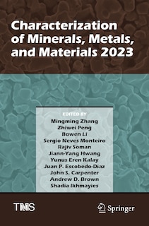 Front cover_Characterization of Minerals, Metals, and Materials 2023