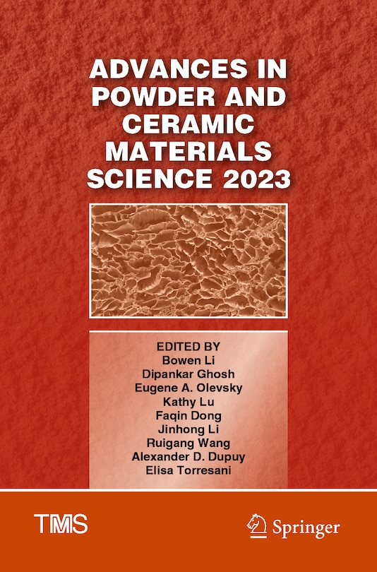 Couverture_Advances in Powder and Ceramic Materials Science 2023