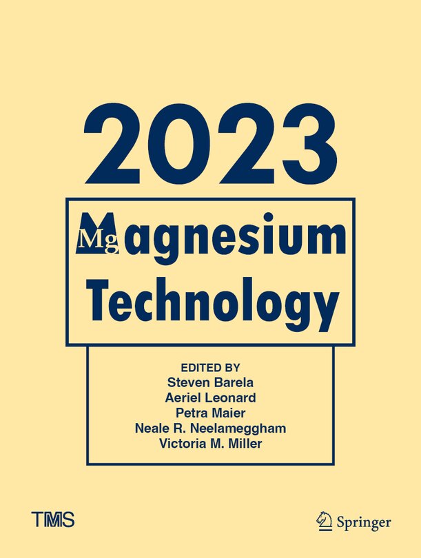 Front cover_Magnesium Technology 2023
