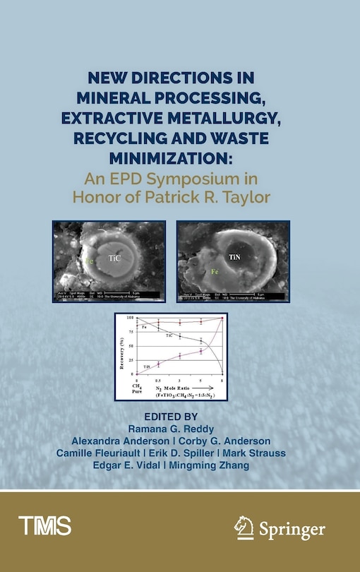 Couverture_New Directions in Mineral Processing, Extractive Metallurgy, Recycling and Waste Minimization