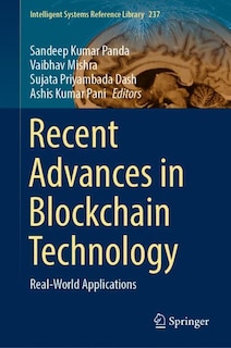 Front cover_Recent Advances in Blockchain Technology