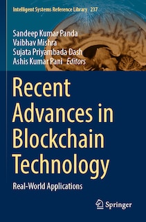 Front cover_Recent Advances in Blockchain Technology