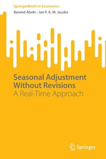 Front cover_Seasonal Adjustment Without Revisions