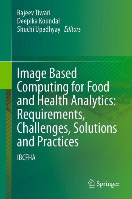 Couverture_Image Based Computing for Food and Health Analytics