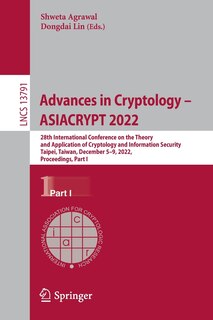 Couverture_Advances in Cryptology - ASIACRYPT 2022