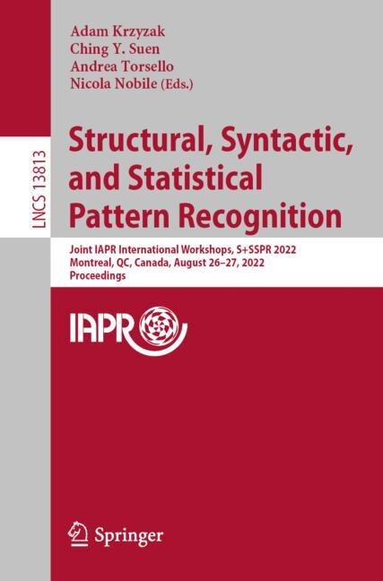 Front cover_Structural, Syntactic, and Statistical Pattern Recognition