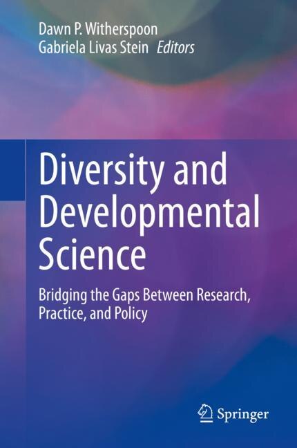 Couverture_Diversity and Developmental Science