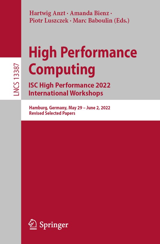 Couverture_High Performance Computing. ISC High Performance 2022 International Workshops