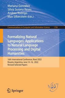 Front cover_Formalizing Natural Languages