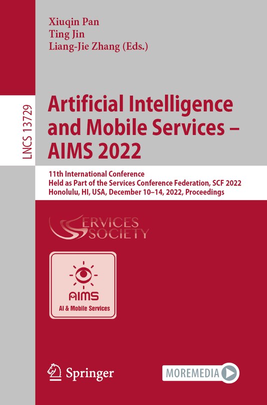 Front cover_Artificial Intelligence and Mobile Services - AIMS 2022