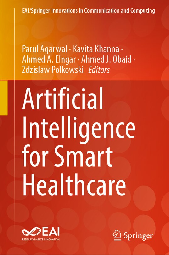 Front cover_Artificial Intelligence for Smart Healthcare