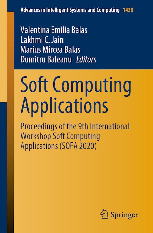 Couverture_Soft Computing Applications
