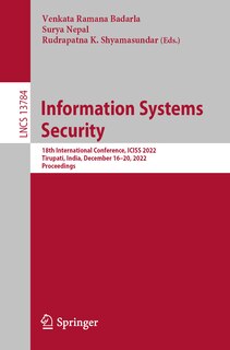 Front cover_Information Systems Security
