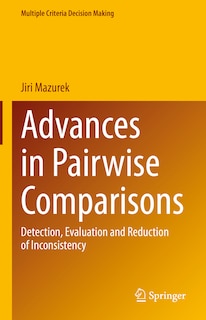 Front cover_Advances in Pairwise Comparisons