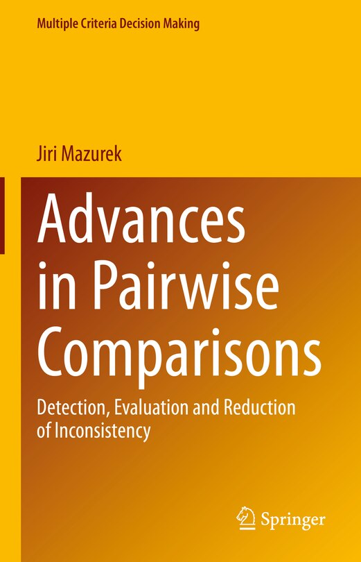 Front cover_Advances in Pairwise Comparisons