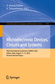 Couverture_Microelectronic Devices, Circuits and Systems
