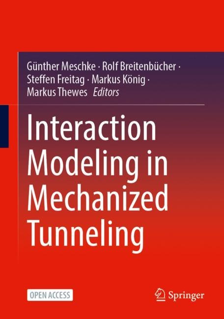 Front cover_Interaction Modeling in Mechanized Tunneling