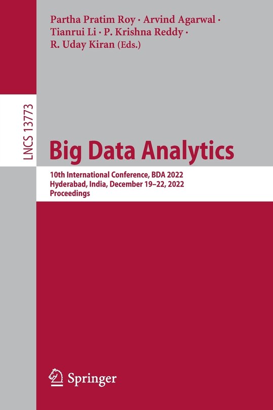 Front cover_Big Data Analytics